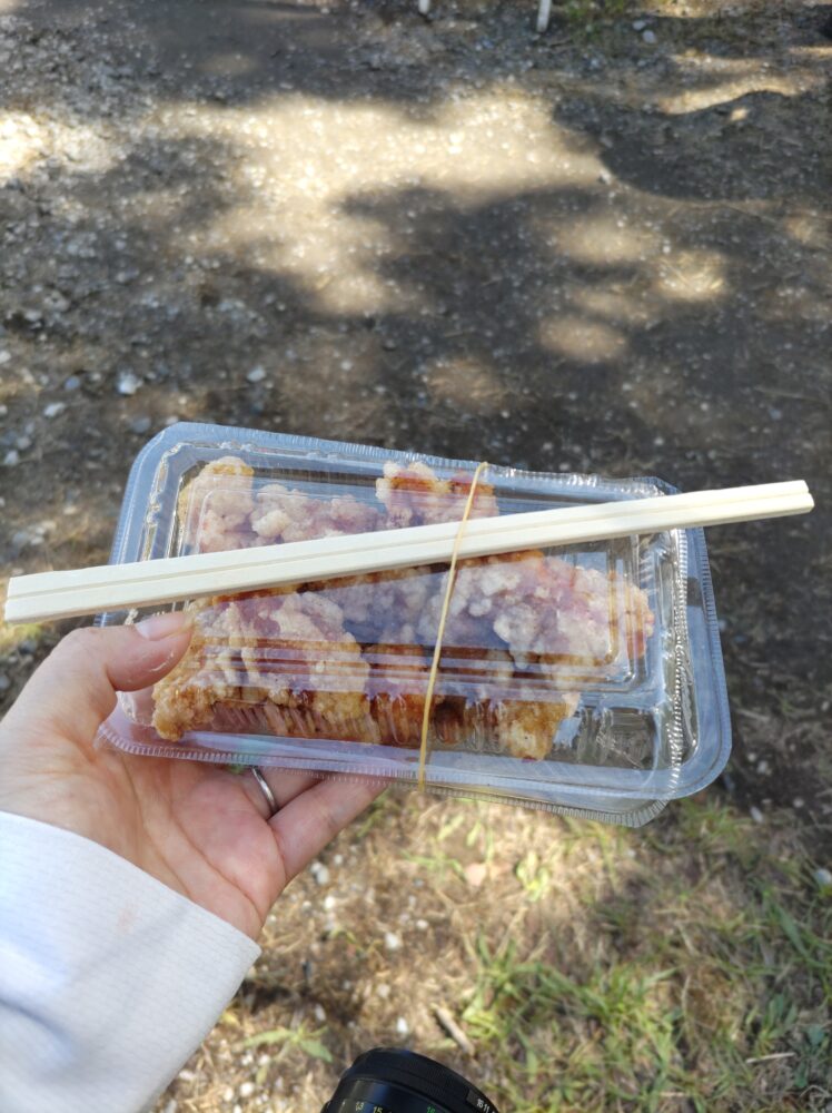 巾着田曼殊沙華まつりの唐揚げ