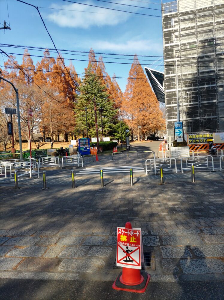 亀戸中央公園の横断歩道