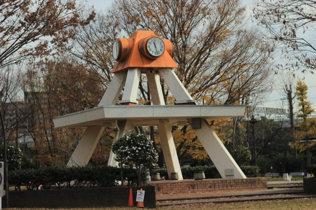 亀戸中央公園の時計塔
